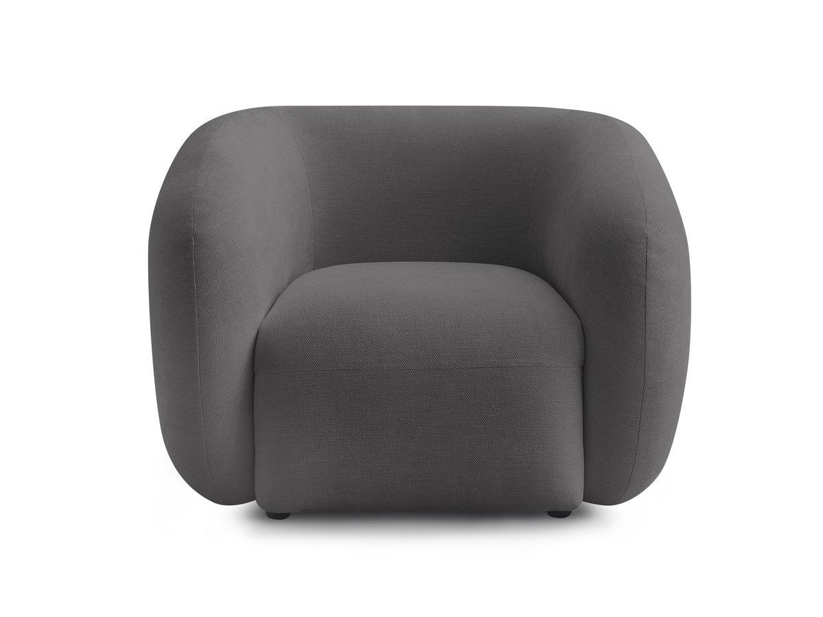 Fauteuil CELINE tissu lisse