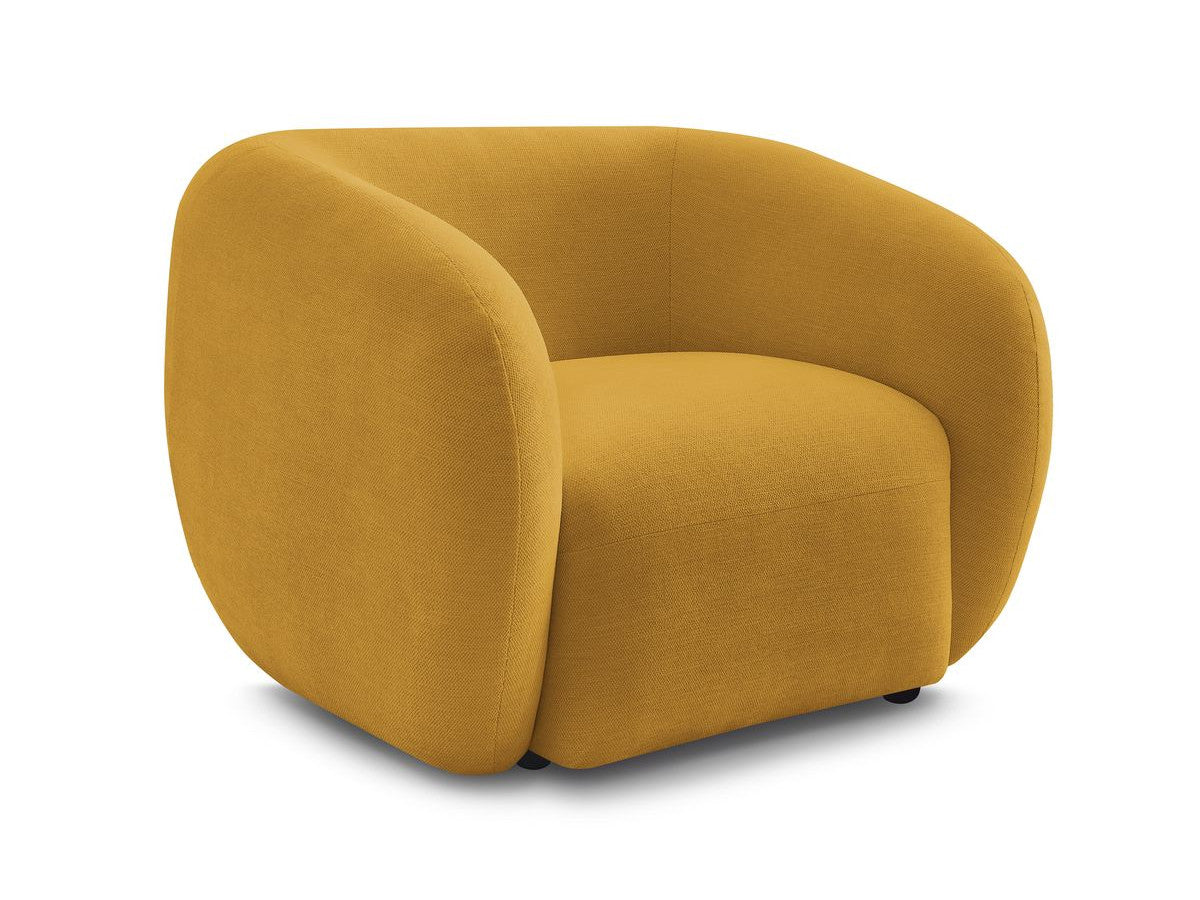 Fauteuil CELINE tissu lisse