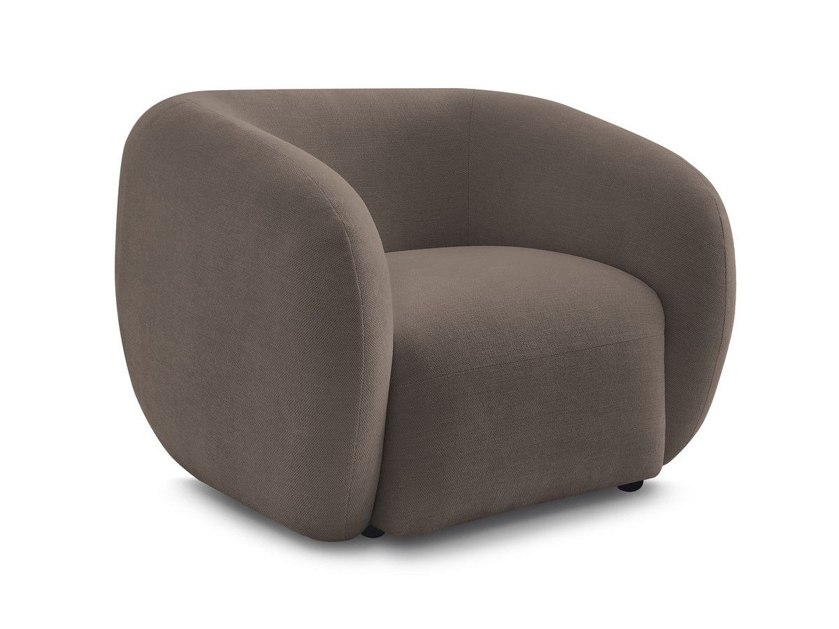 Fauteuil CELINE tissu lisse