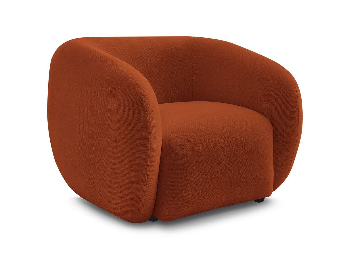 Fauteuil CELINE tissu lisse