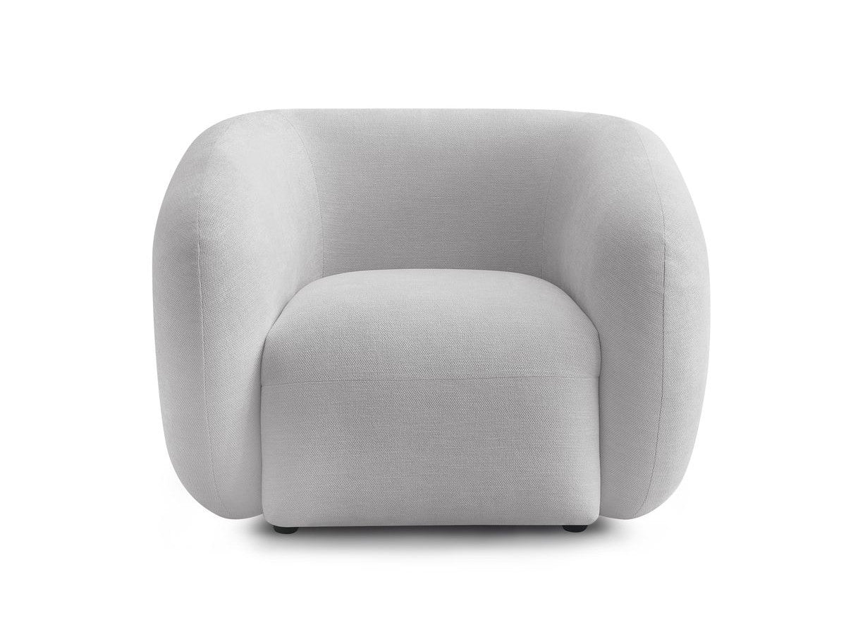 Fauteuil CELINE tissu lisse