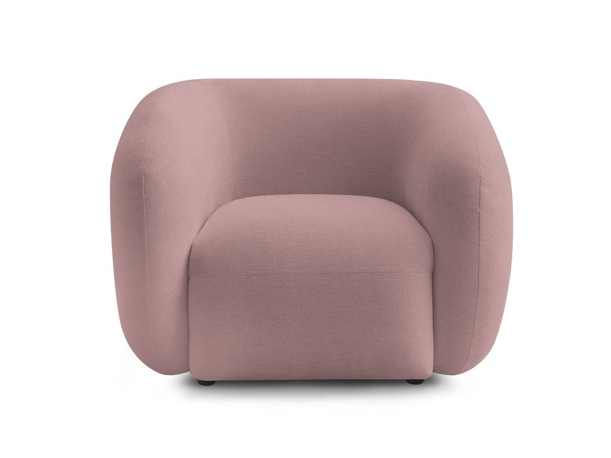 Fauteuil CELINE tissu lisse