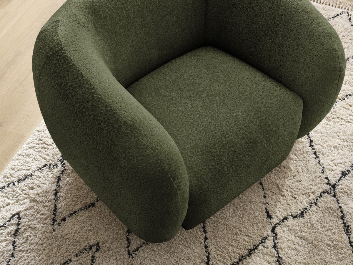 Fauteuil CELINE tissu texturé