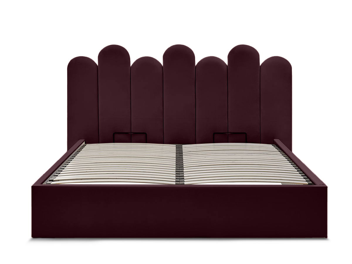 Lit coffre BADJA velours