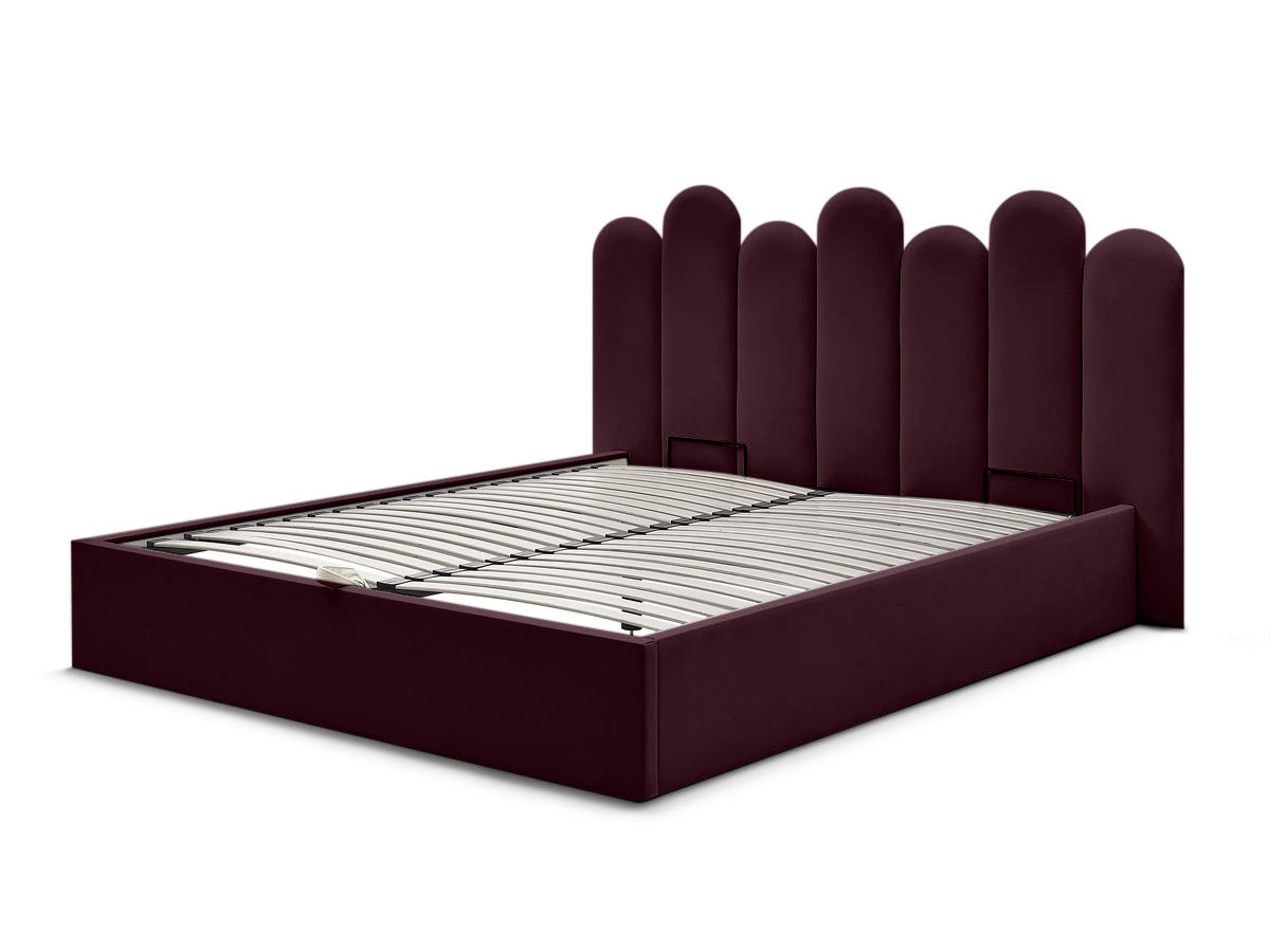 Lit coffre BADJA velours
