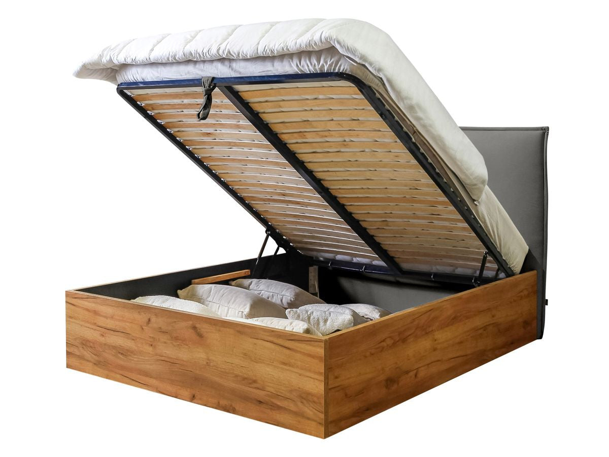 Lit coffre CARA rangement XL
