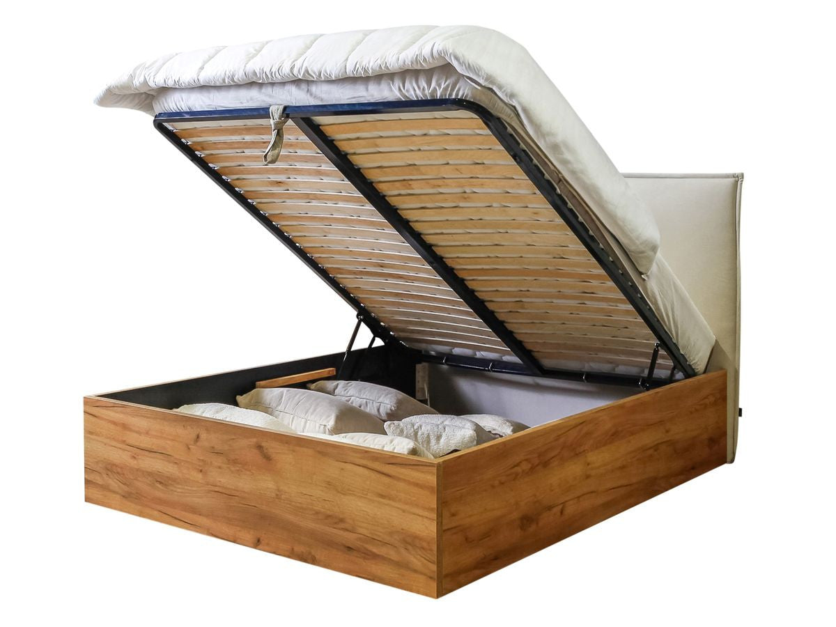 Lit coffre CARA rangement XL