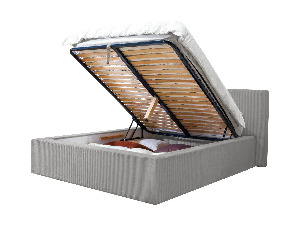 Lit coffre NIHAD rangement XL