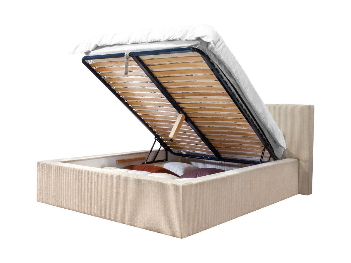 Lit coffre NIHAD rangement XL