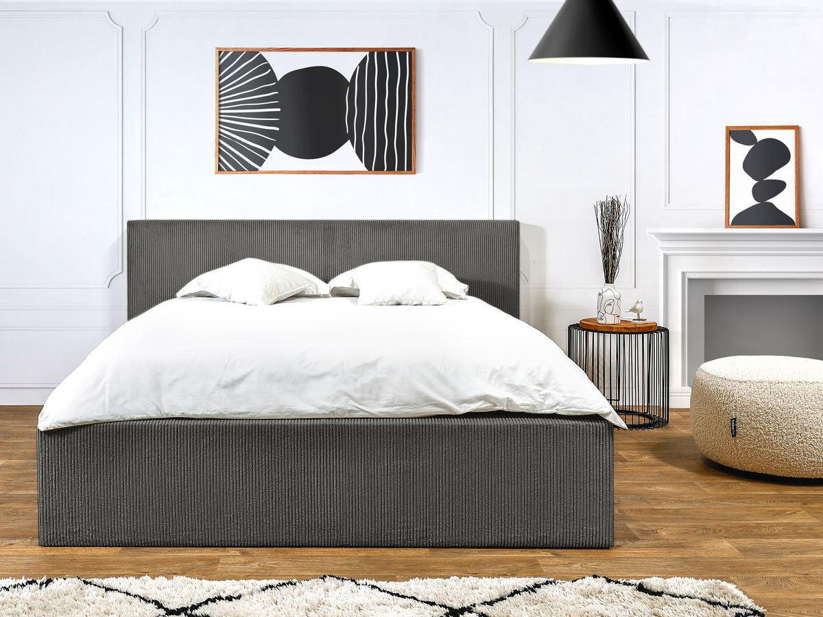 Lit coffre NIHAD rangement XL