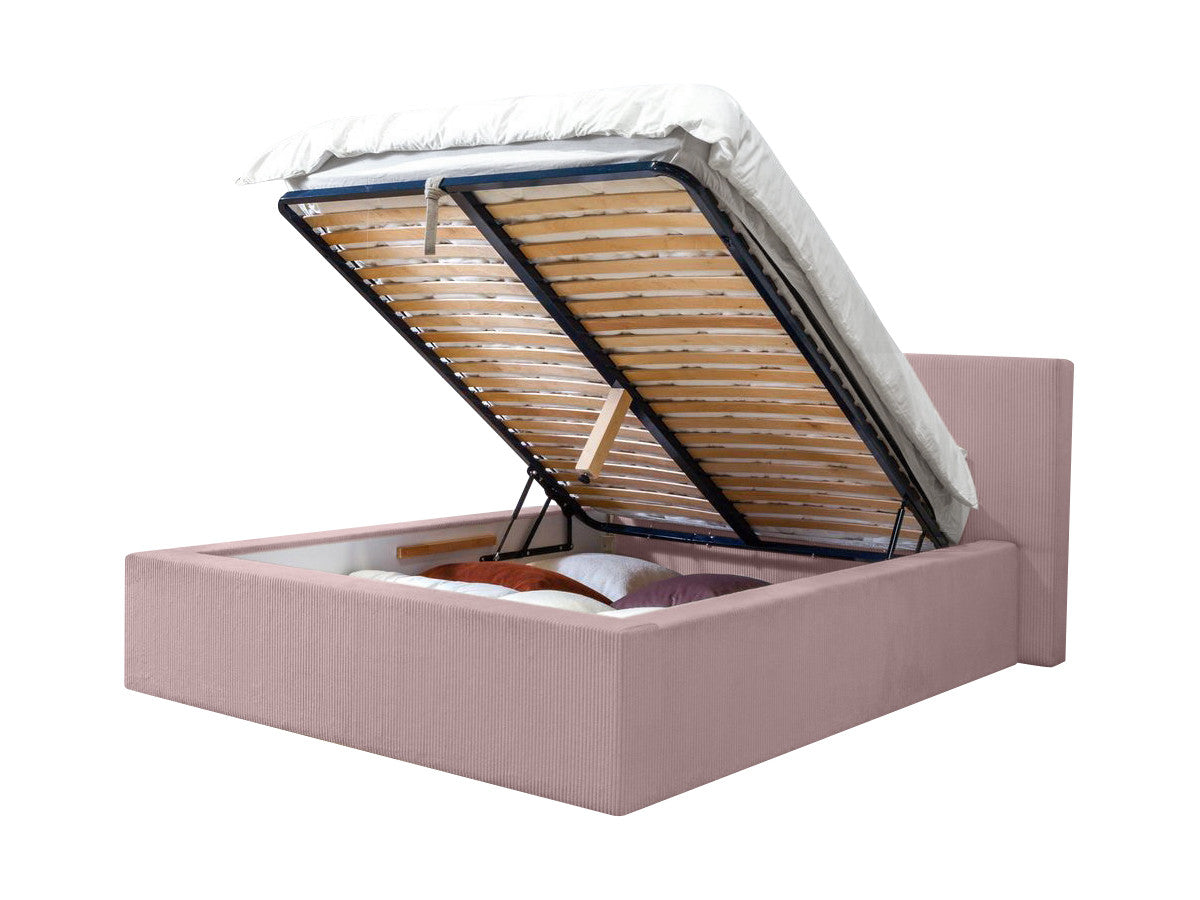 Lit coffre NIHAD rangement XL