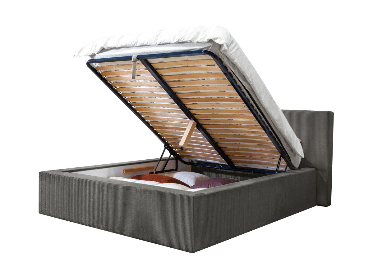 Lit coffre NIHAD rangement XL