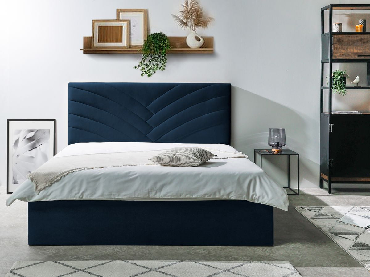Lit coffre PALMYRE Velours