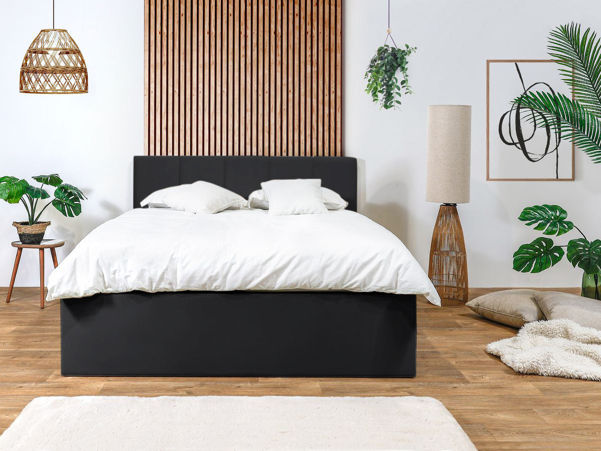 Lit coffre VIVARA rangement XL