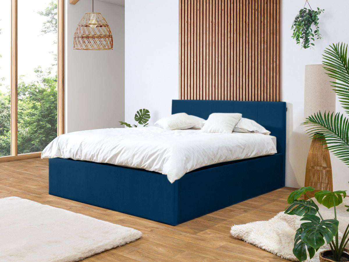 Lit coffre VIVARA rangement XL