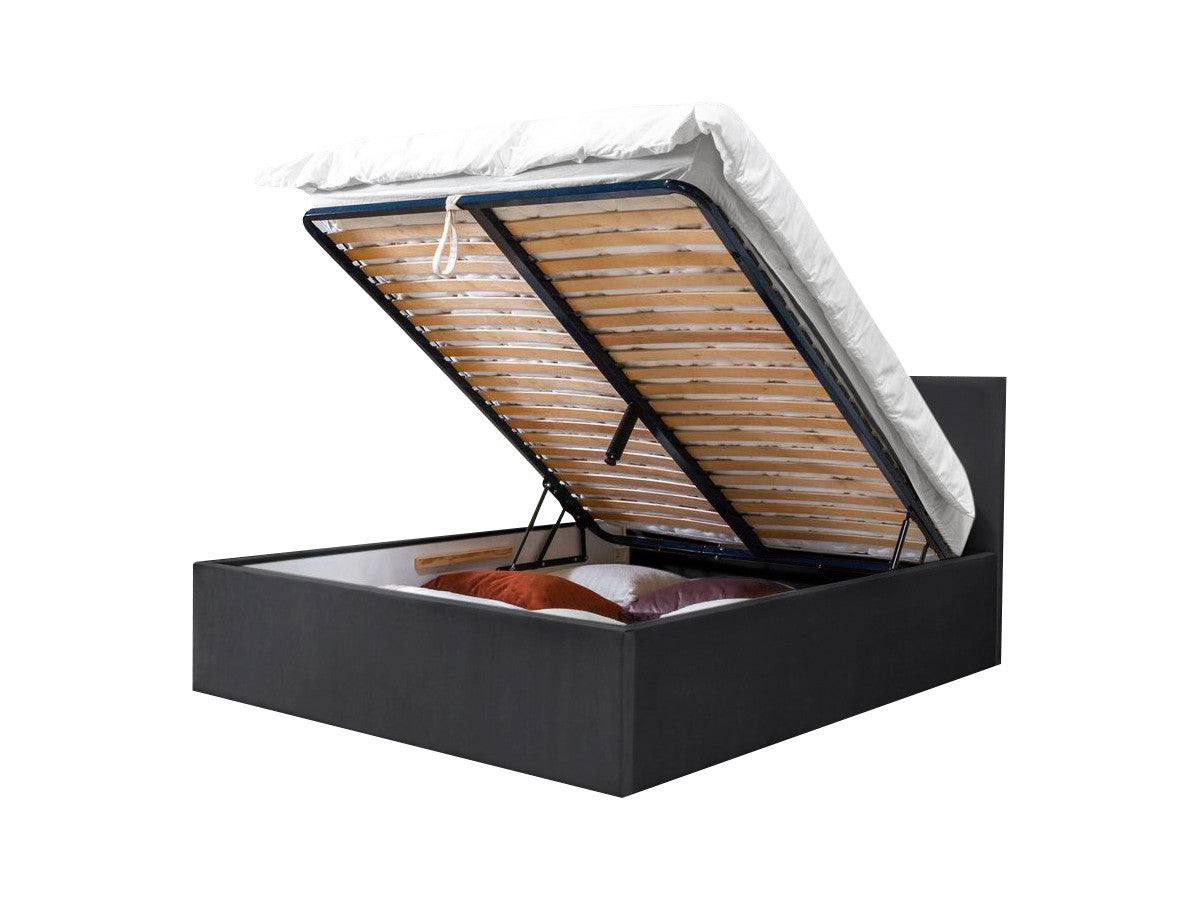 Lit coffre VIVARA rangement XL