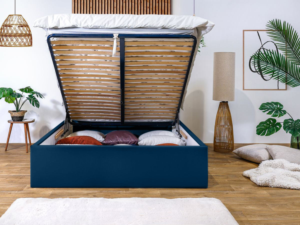 Lit coffre VIVARA rangement XL