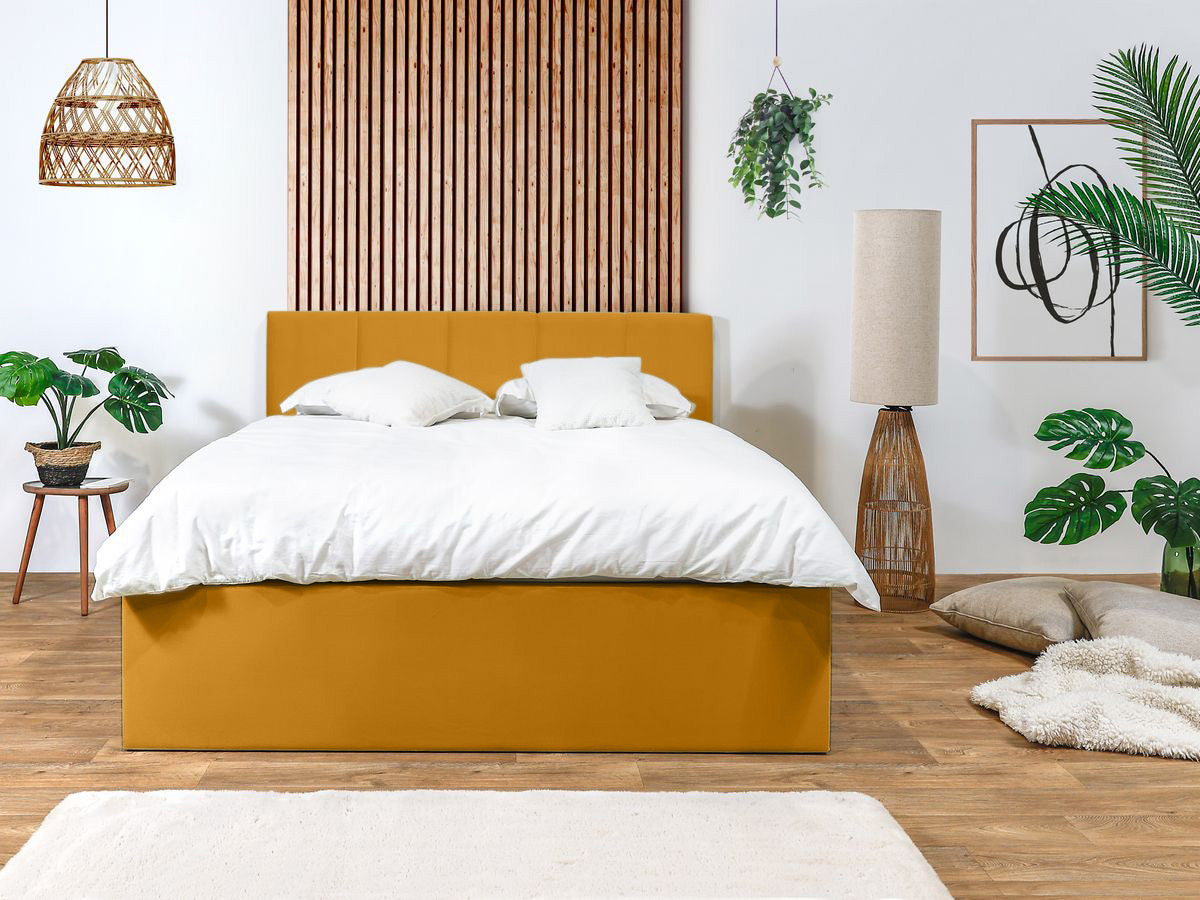 Lit coffre VIVARA rangement XL