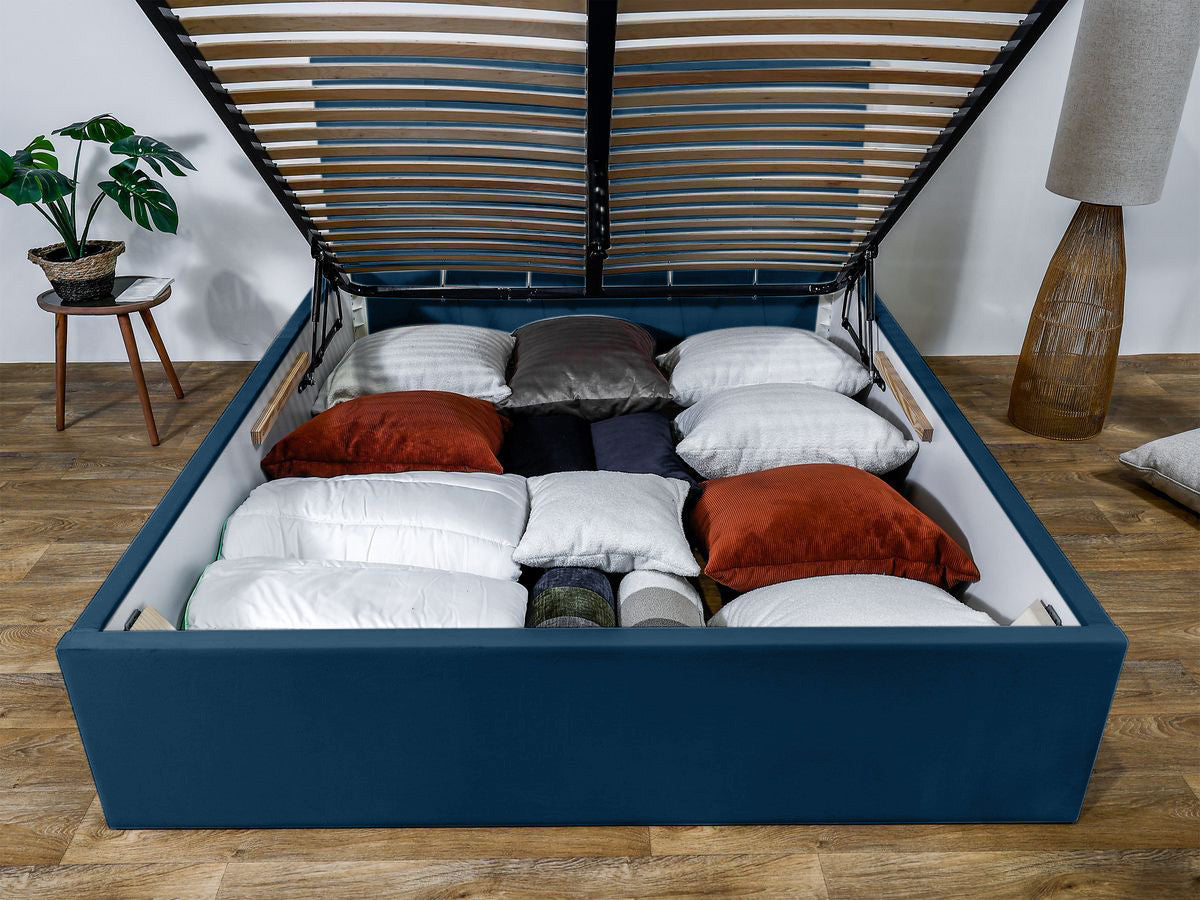 Lit coffre VIVARA rangement XL