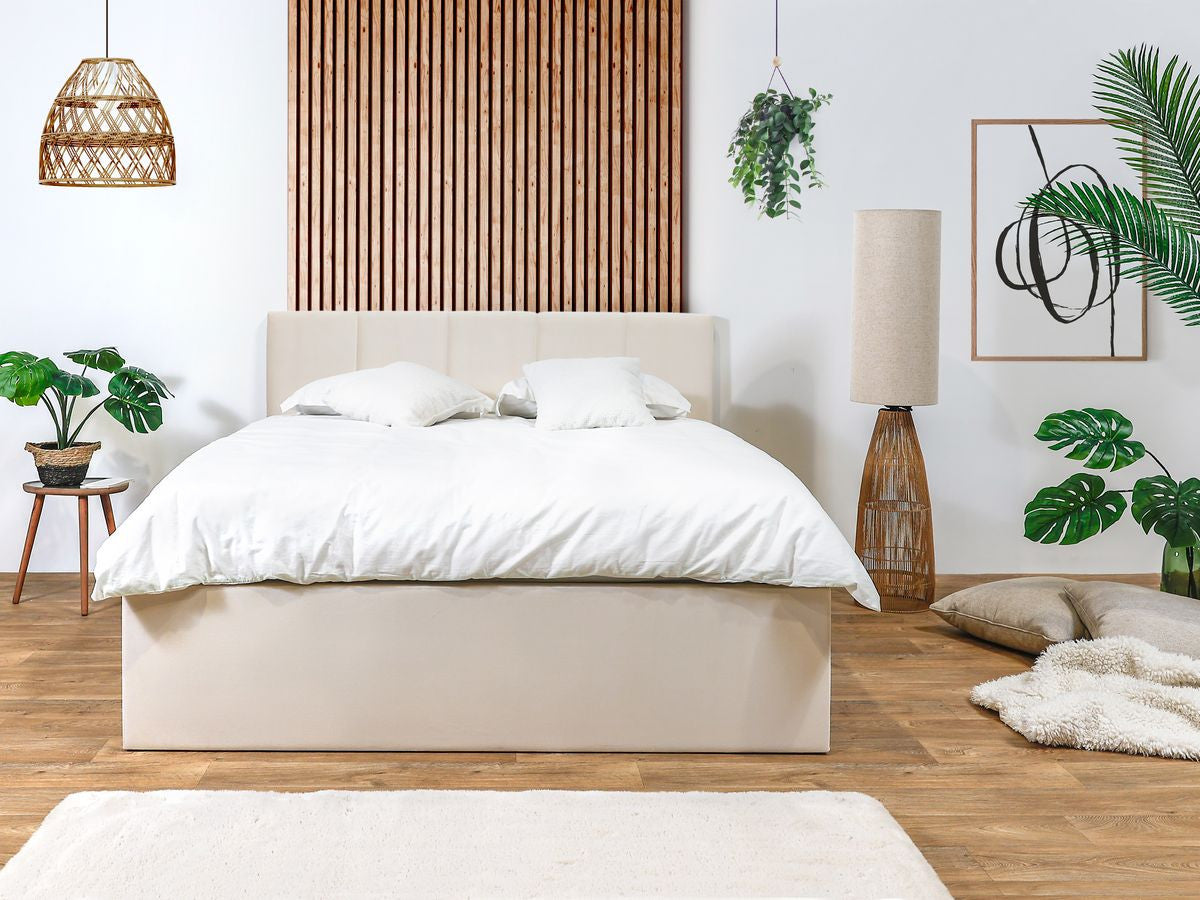 Lit coffre VIVARA rangement XL