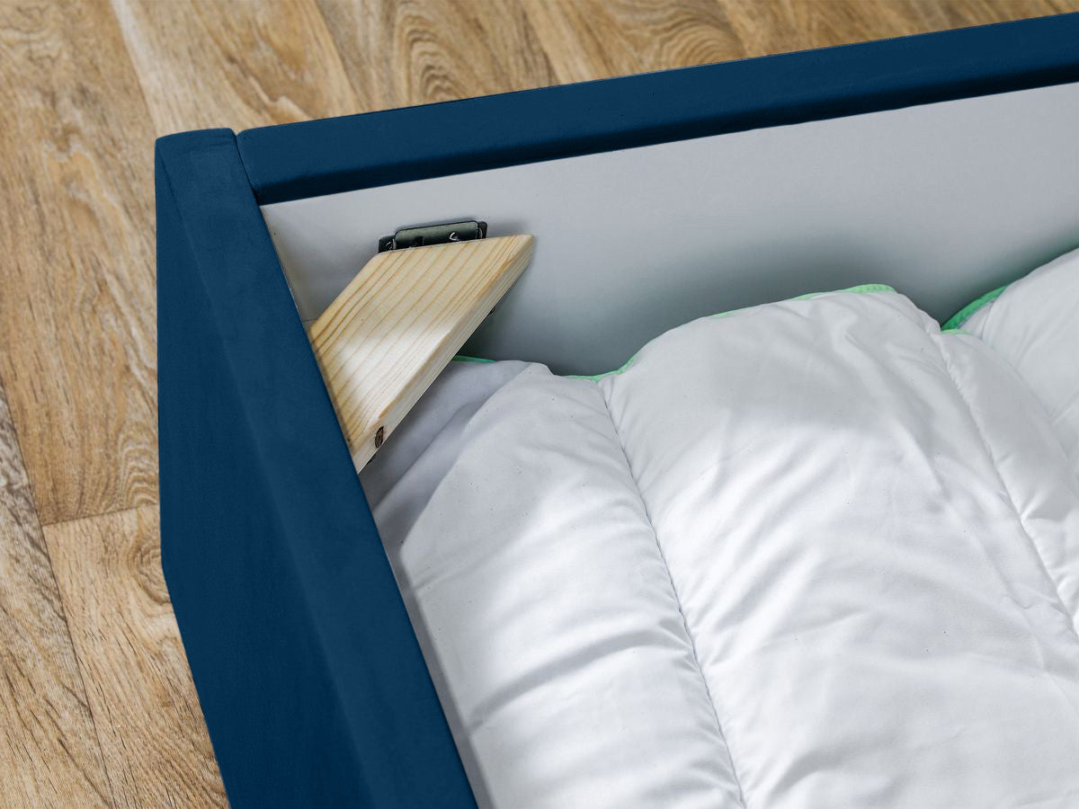 Lit coffre VIVARA rangement XL