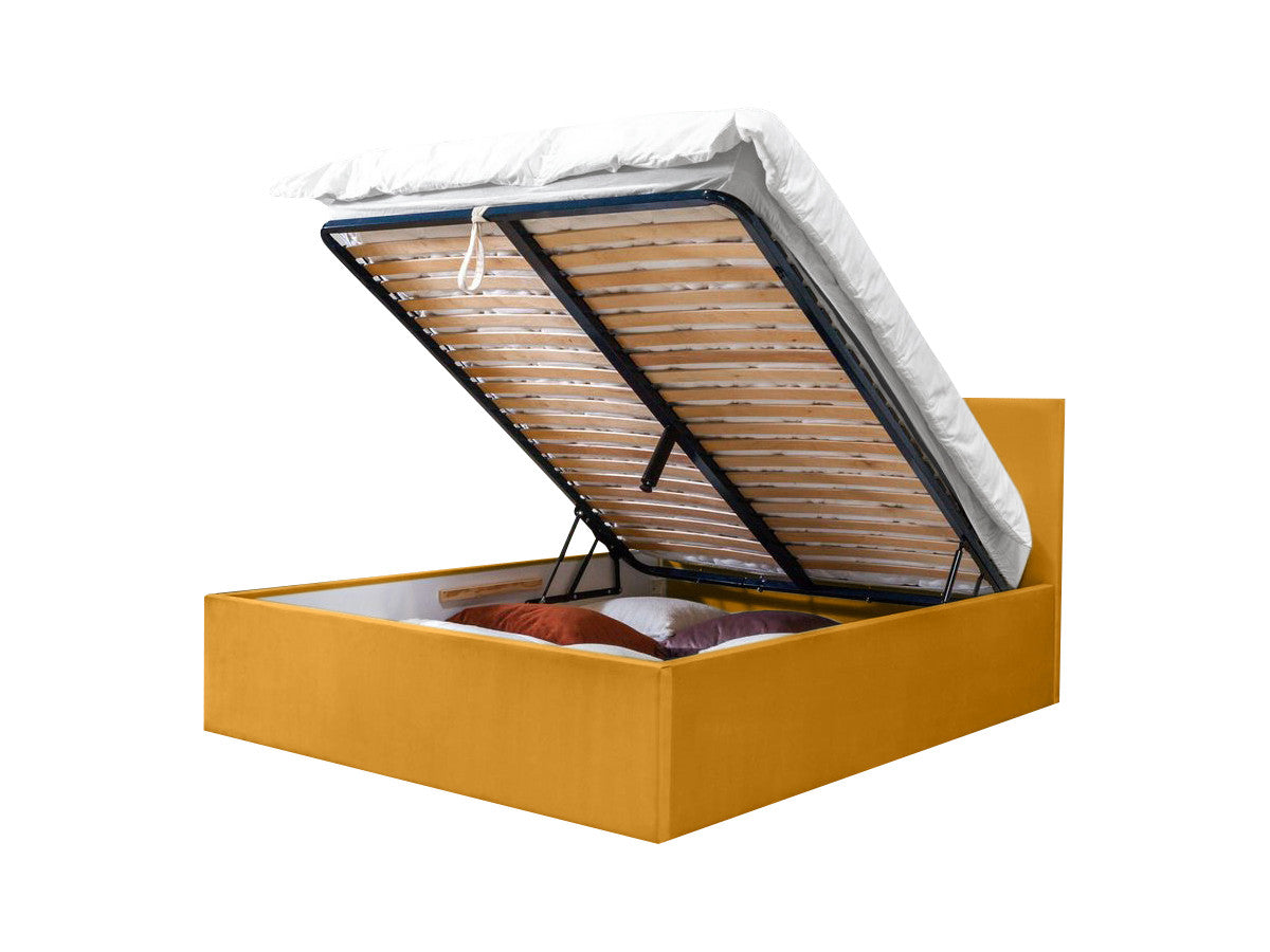 Lit coffre VIVARA rangement XL
