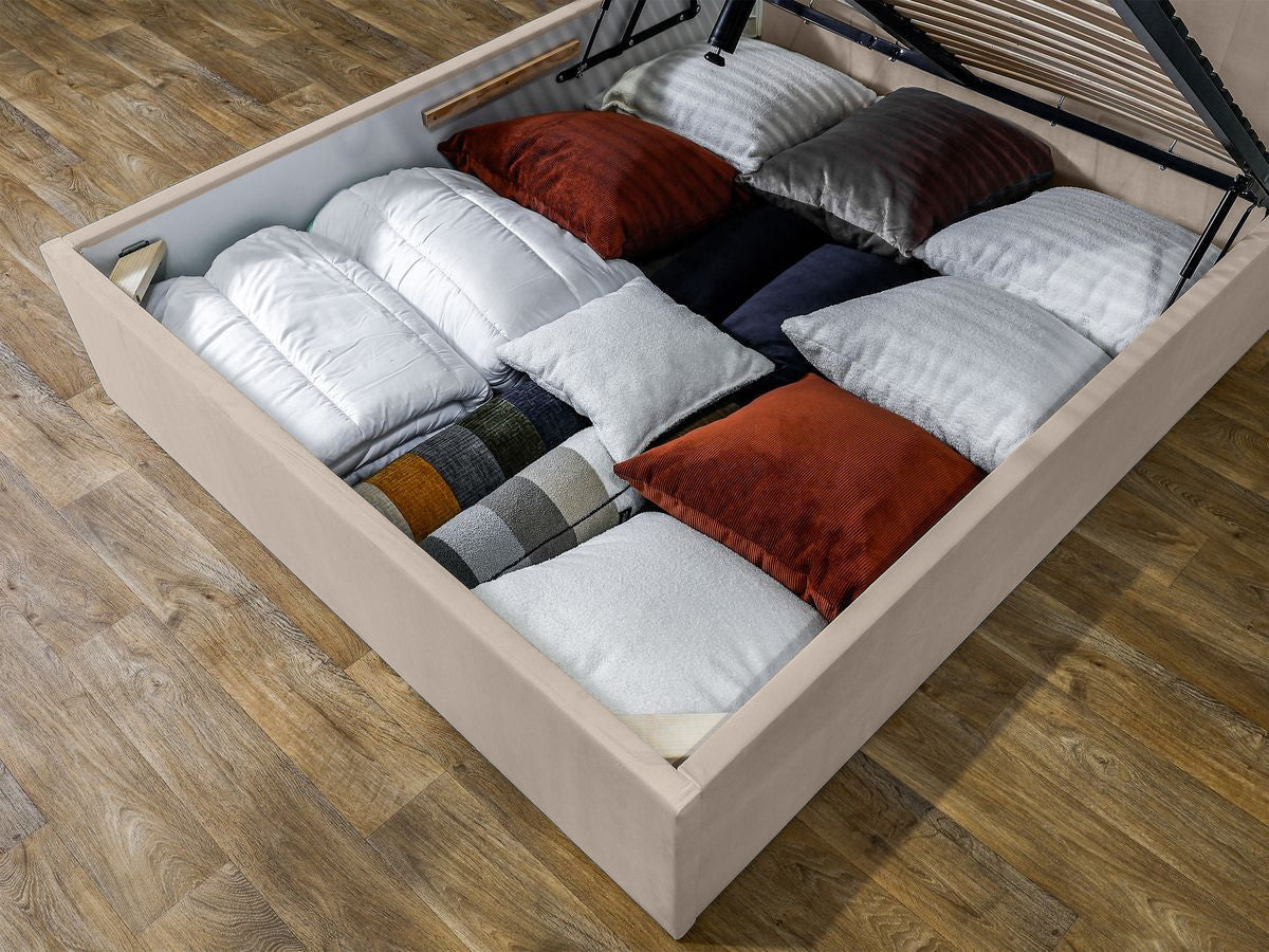 Lit coffre VIVARA rangement XL