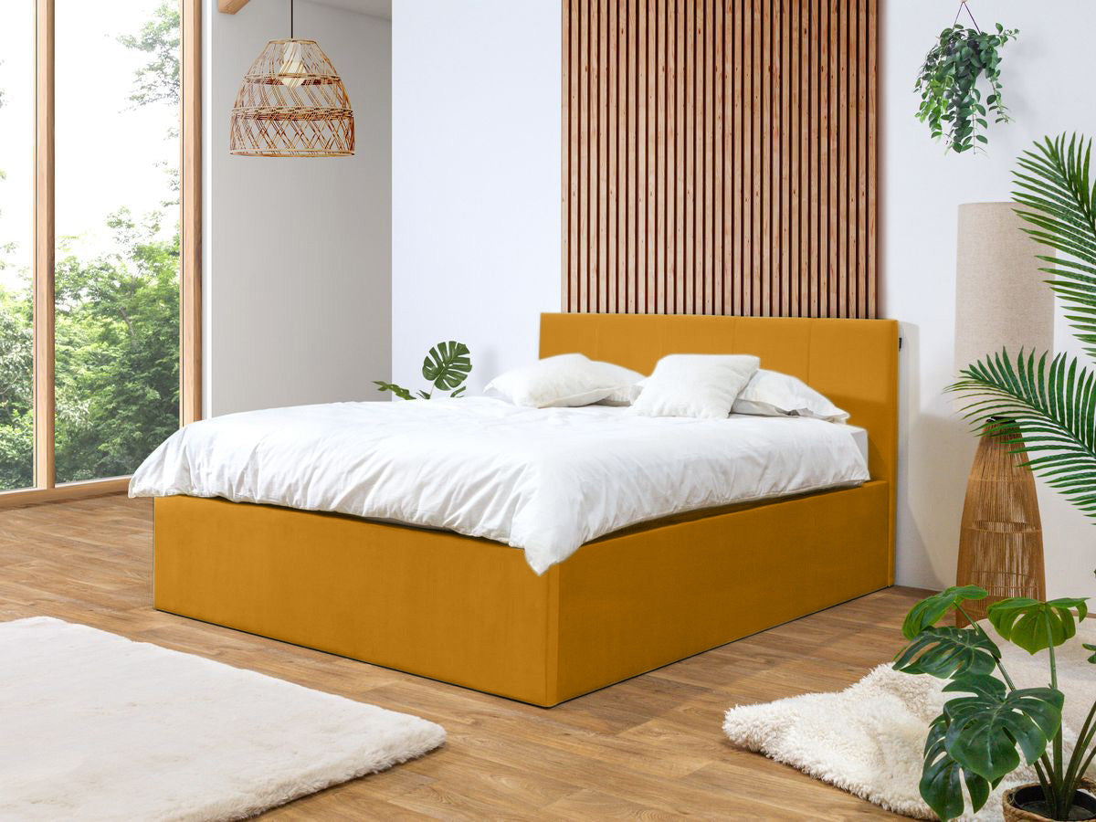 Lit coffre VIVARA rangement XL