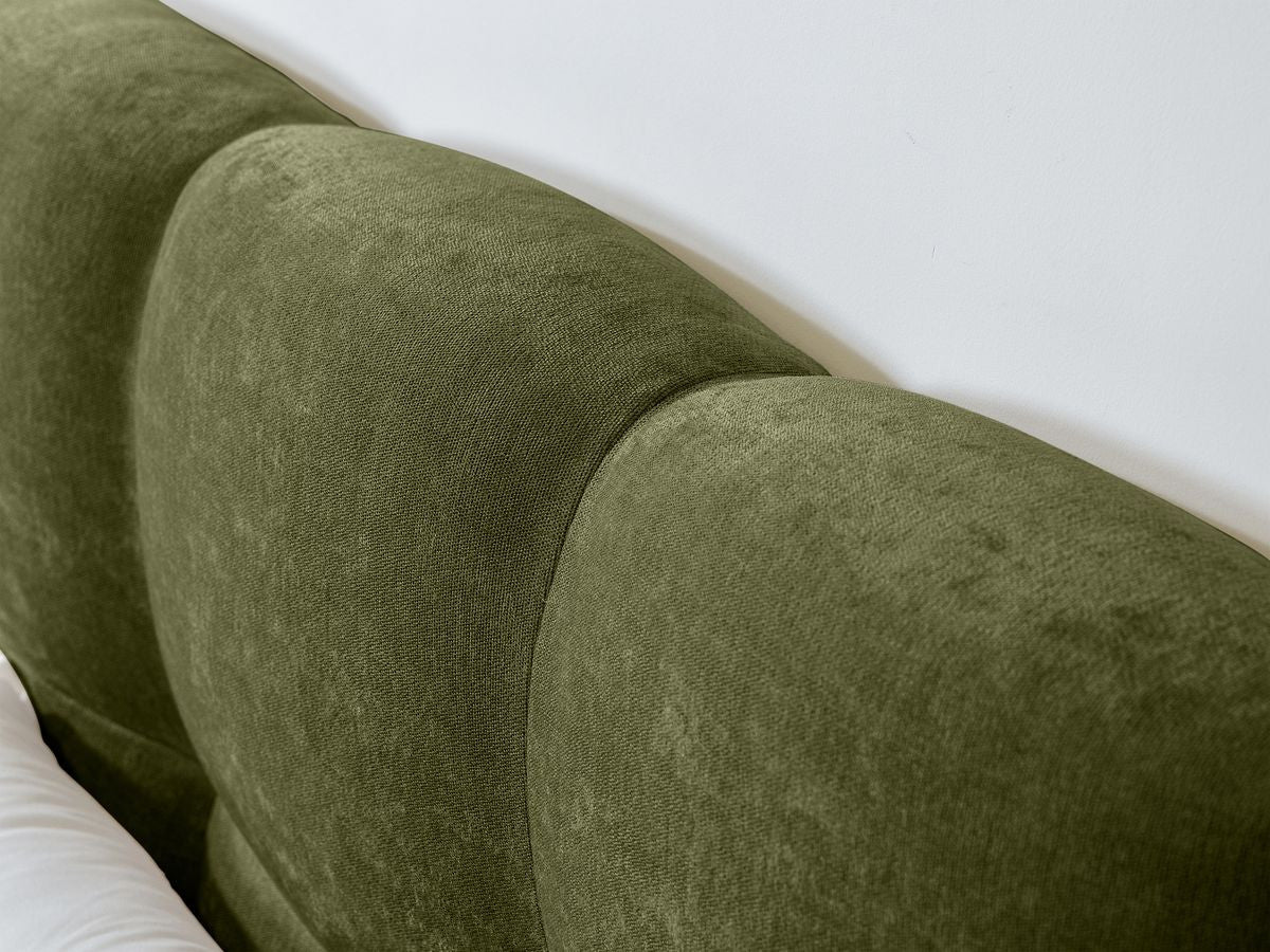 Lit KUMO lattes massives pieds en bois naturel