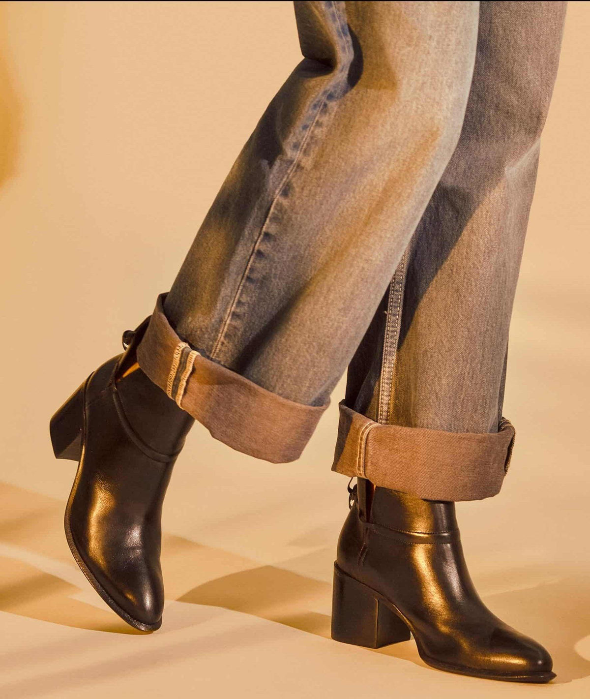 Bottines à Talon Attalea Mangará - Chaussures en Cuir Élégantes