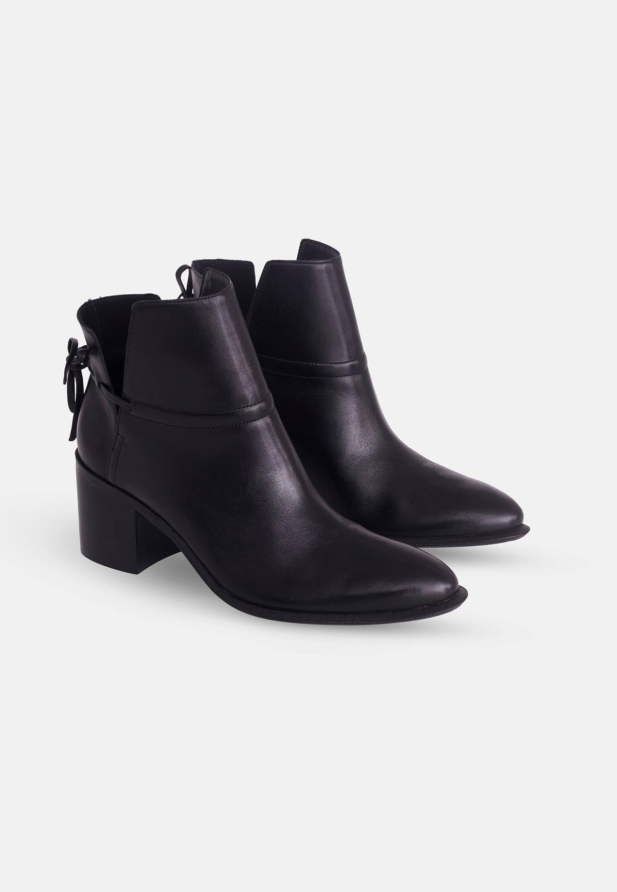 Bottines à Talon Attalea Mangará - Chaussures en Cuir Élégantes
