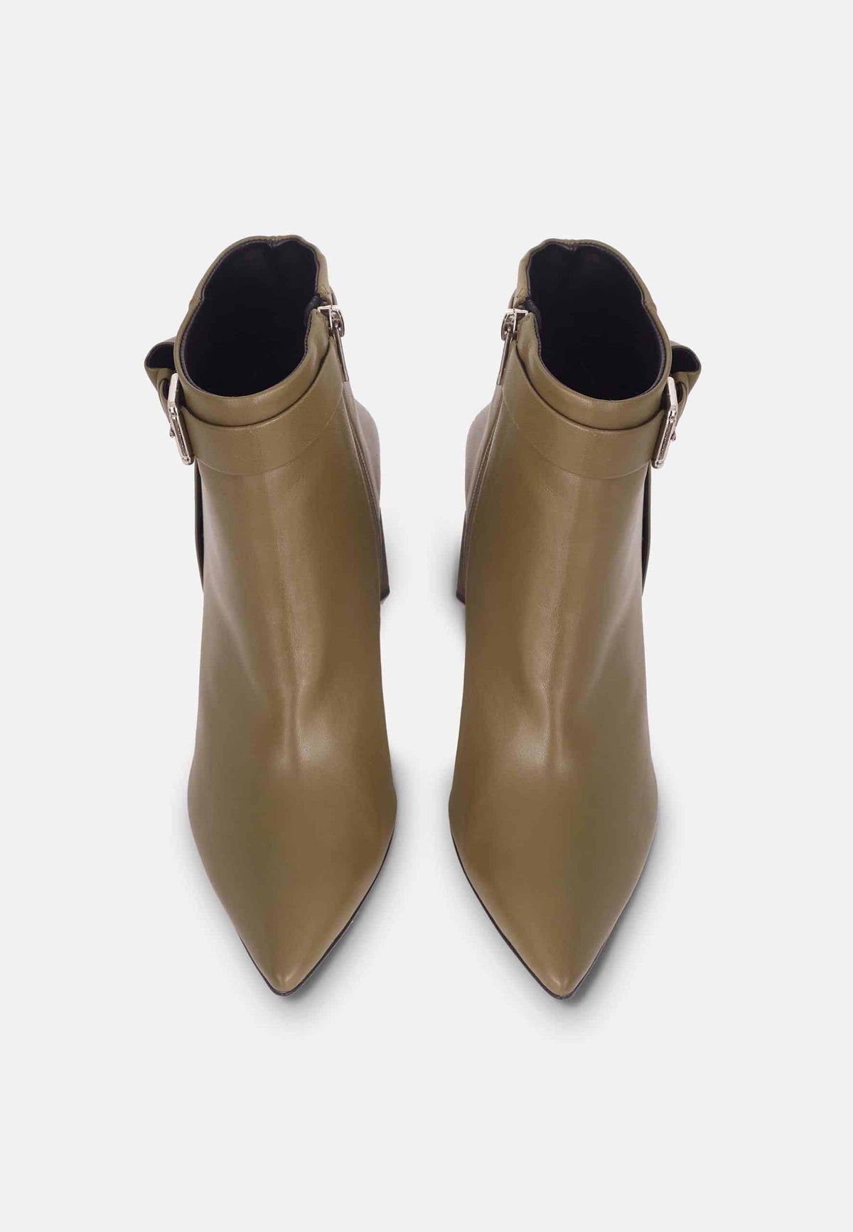 Bottines à Talon Salvia Mangará - Chaussures en Cuir Stylées