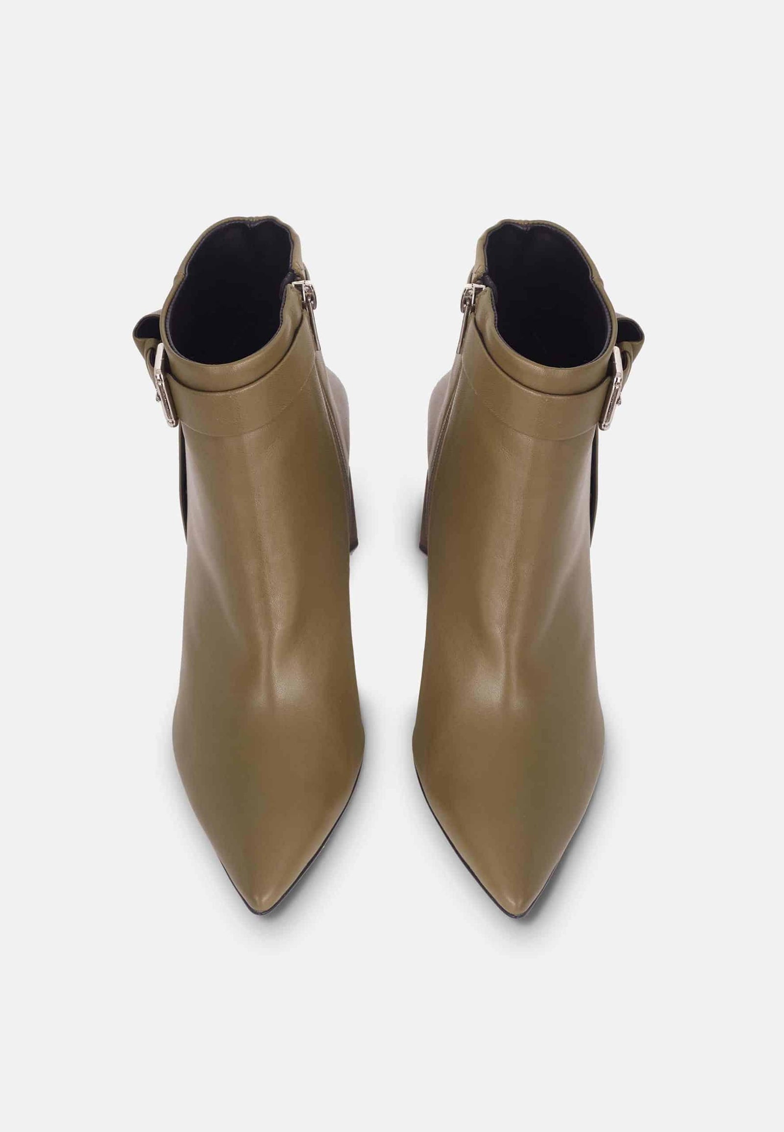 Bottines à Talon Salvia Mangará - Chaussures en Cuir Stylées