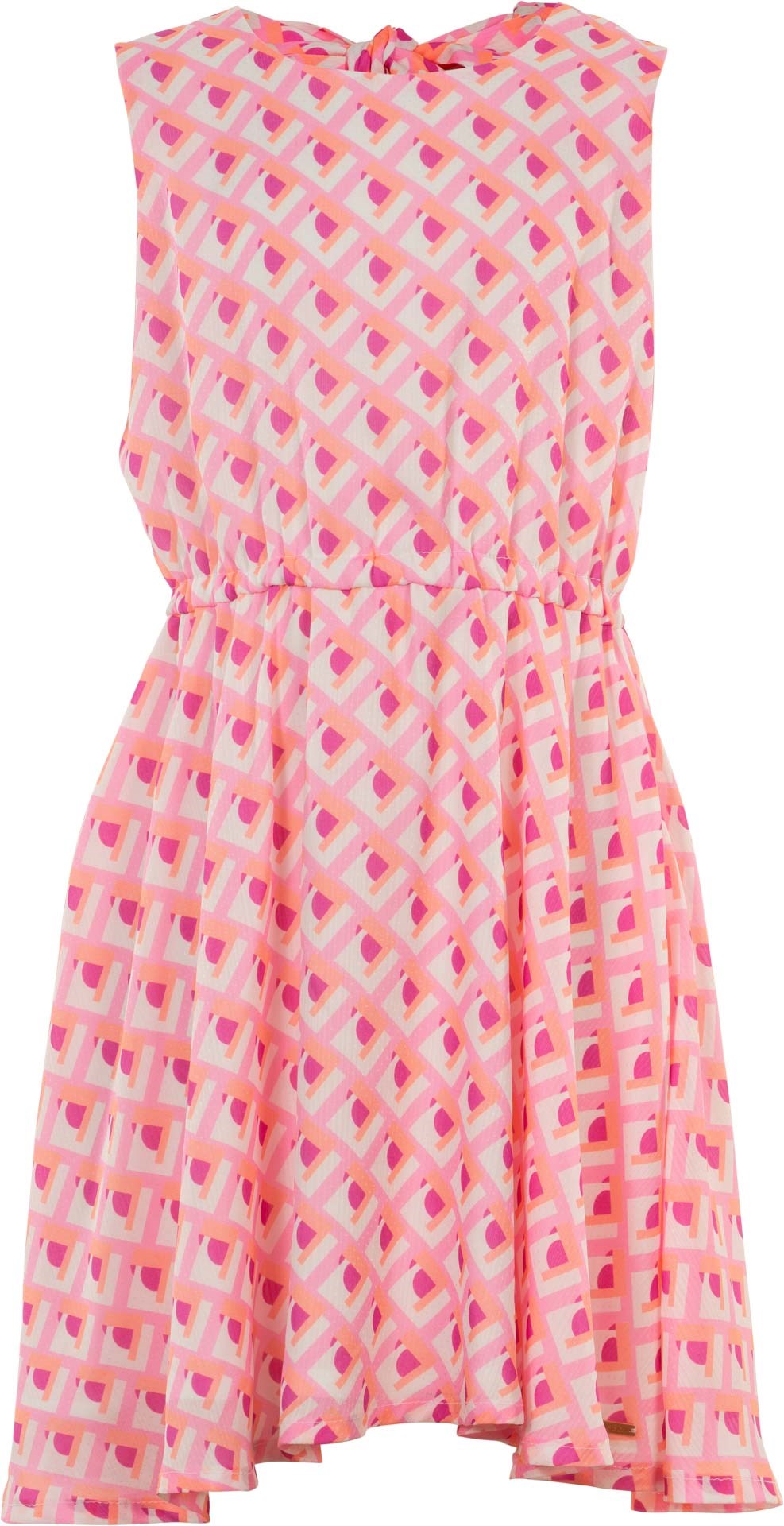 Dress Mirthe - Neon Orangepink