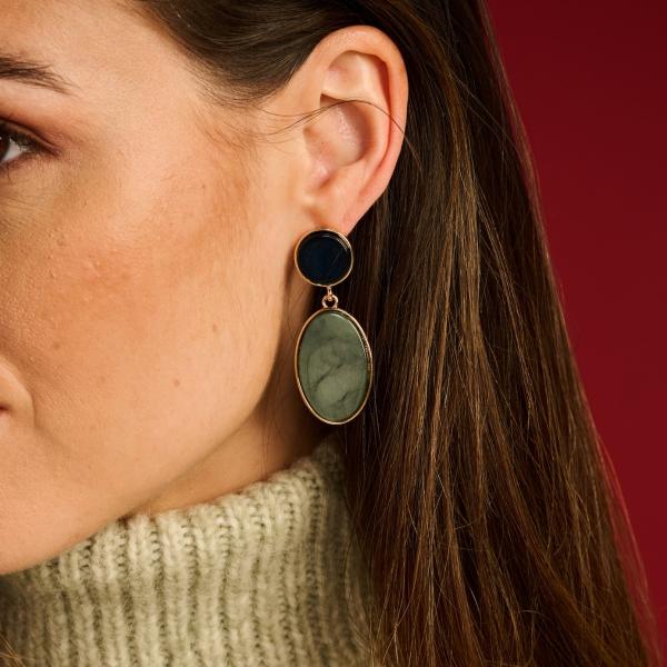 Boucles - Kirana D'Oreilles Bleu