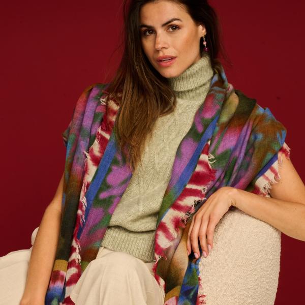 Écharpe - Lcscarves203 Multicolore 4