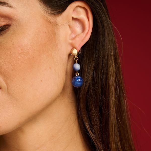Boucles - Pan87 D'Oreilles Bleu