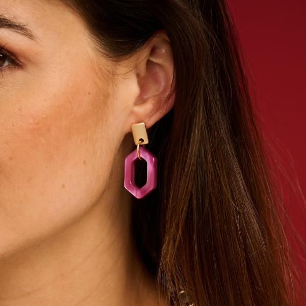 Boucles - Kit D'Oreilles Mauve
