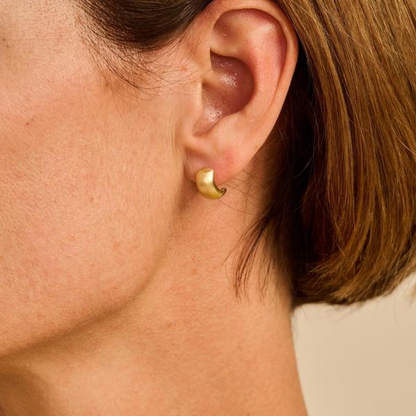 Boucles - Feda Doreilles Doré Mat