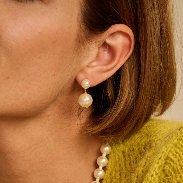 Boucles - Dob108 D'Oreilles Nacré