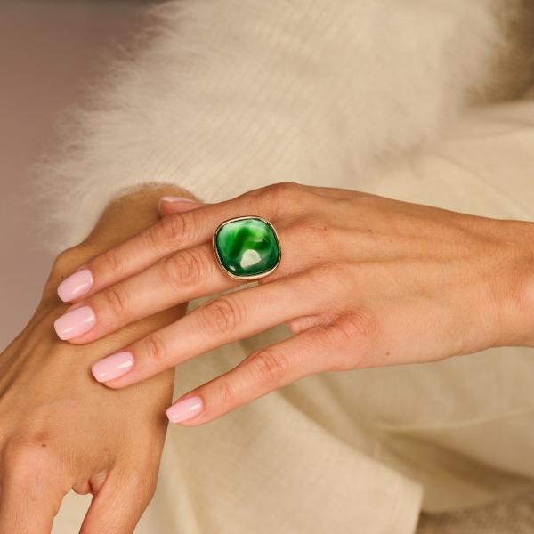 Bague - Kri3 Verte