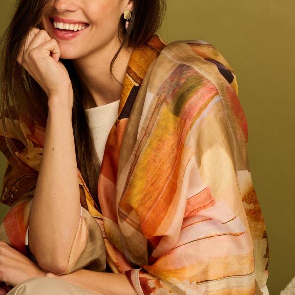 Écharpe - Lcscarves214 Multicolore