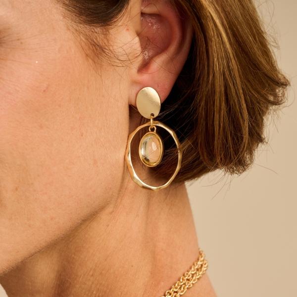 Boucles - Gwen D 'Oreilles Beige