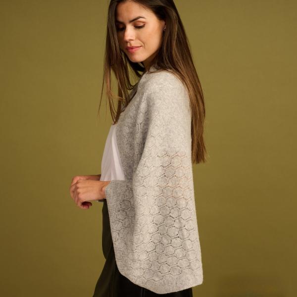 Poncho - Lcponcho3 Gris Clair
