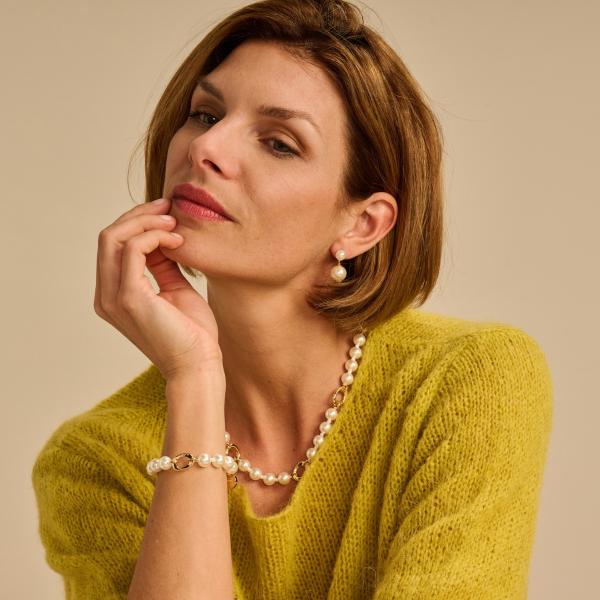 Boucles - Dob108 D'Oreilles Nacré