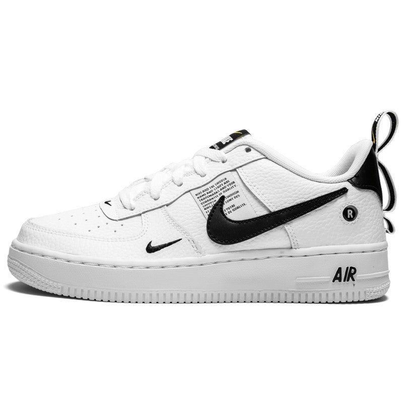 Nike - Air Force 1 07 Lv8 Utility White - White/White-Black-Tour Yellow