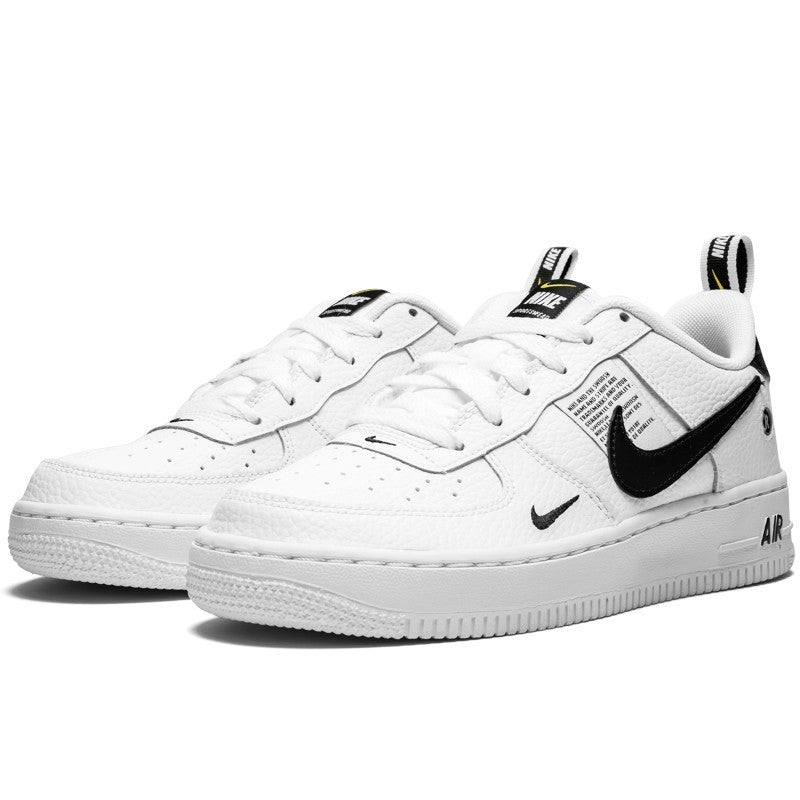 Nike - Air Force 1 07 Lv8 Utility White - White/White-Black-Tour Yellow