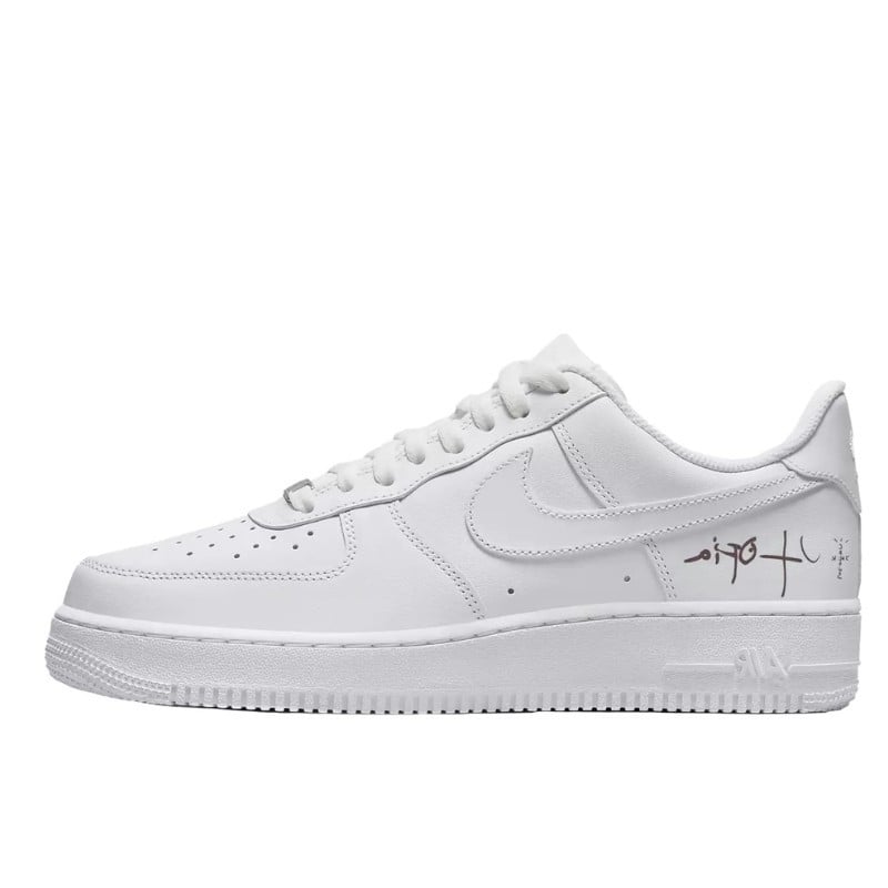 Nike - Air Force 1 Low '07 Travis Scott Utopia - White/White