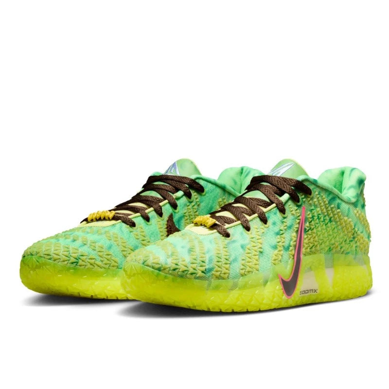 Nike - Nike Ja 3 Zombie - Light Lemon Twist/Hemp/Bright Crimson/Black