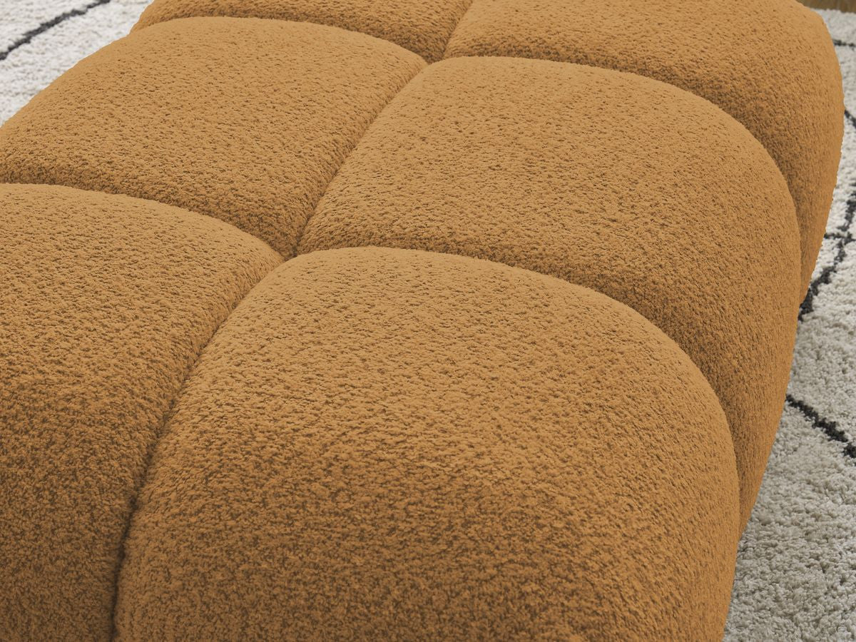 Pouf ALYA tissu bouclette